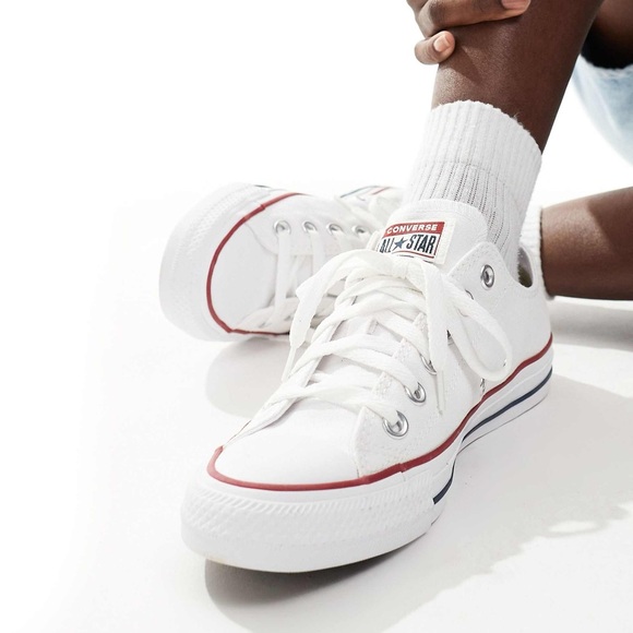 Converse Shoes - NIB Converse Chuck Taylor All Star Ox canvas sneakers in white